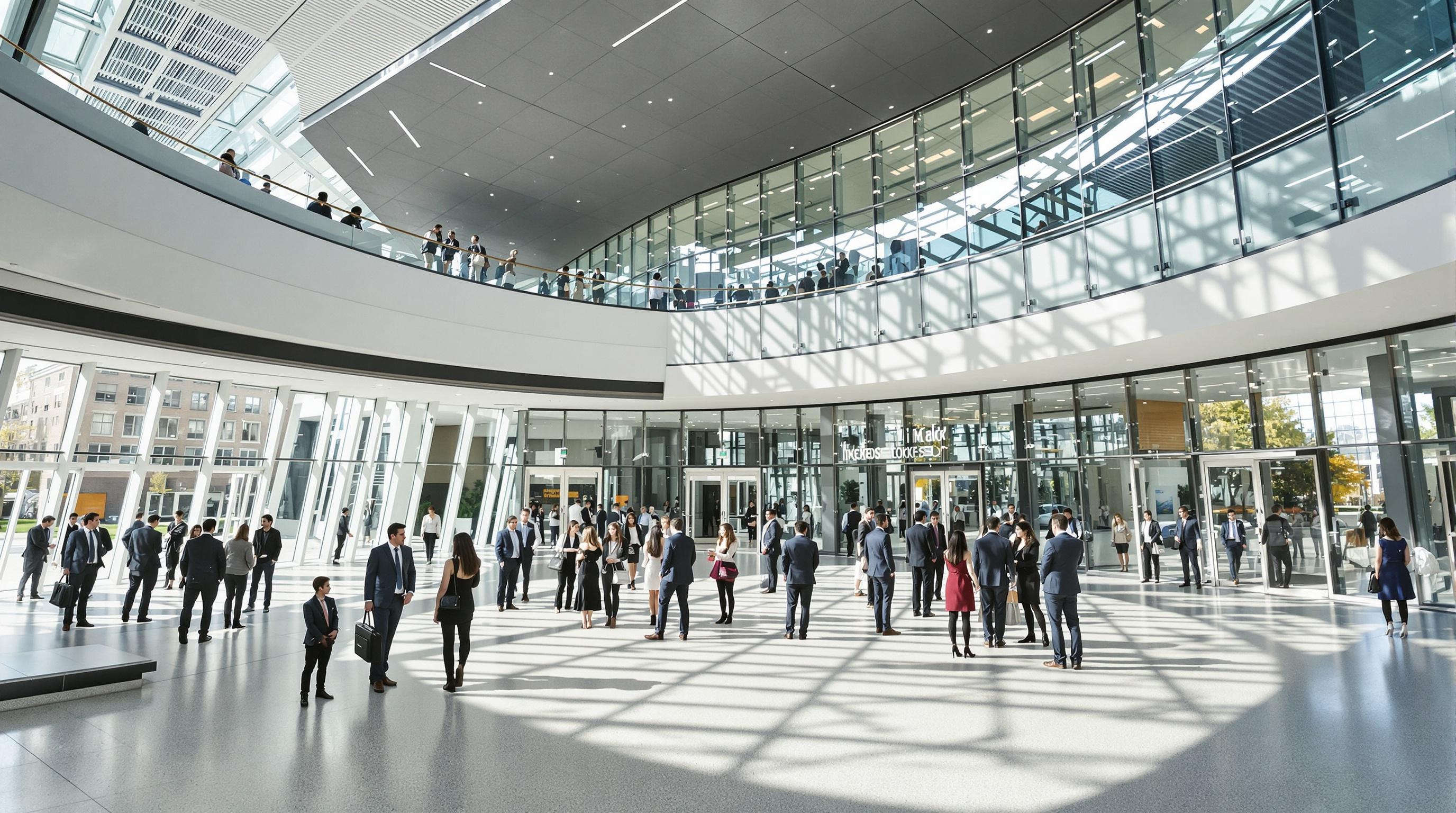 Amphithéâtre ultramoderne sur le campus d’HEC Paris à Jouy-en-Josas