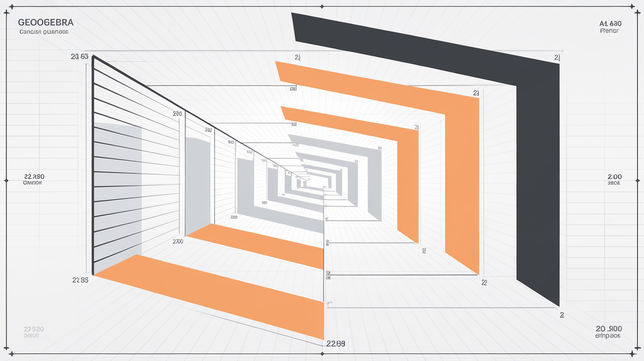 Visualisation GeoGebra : motifs récurrents dans les rectangles