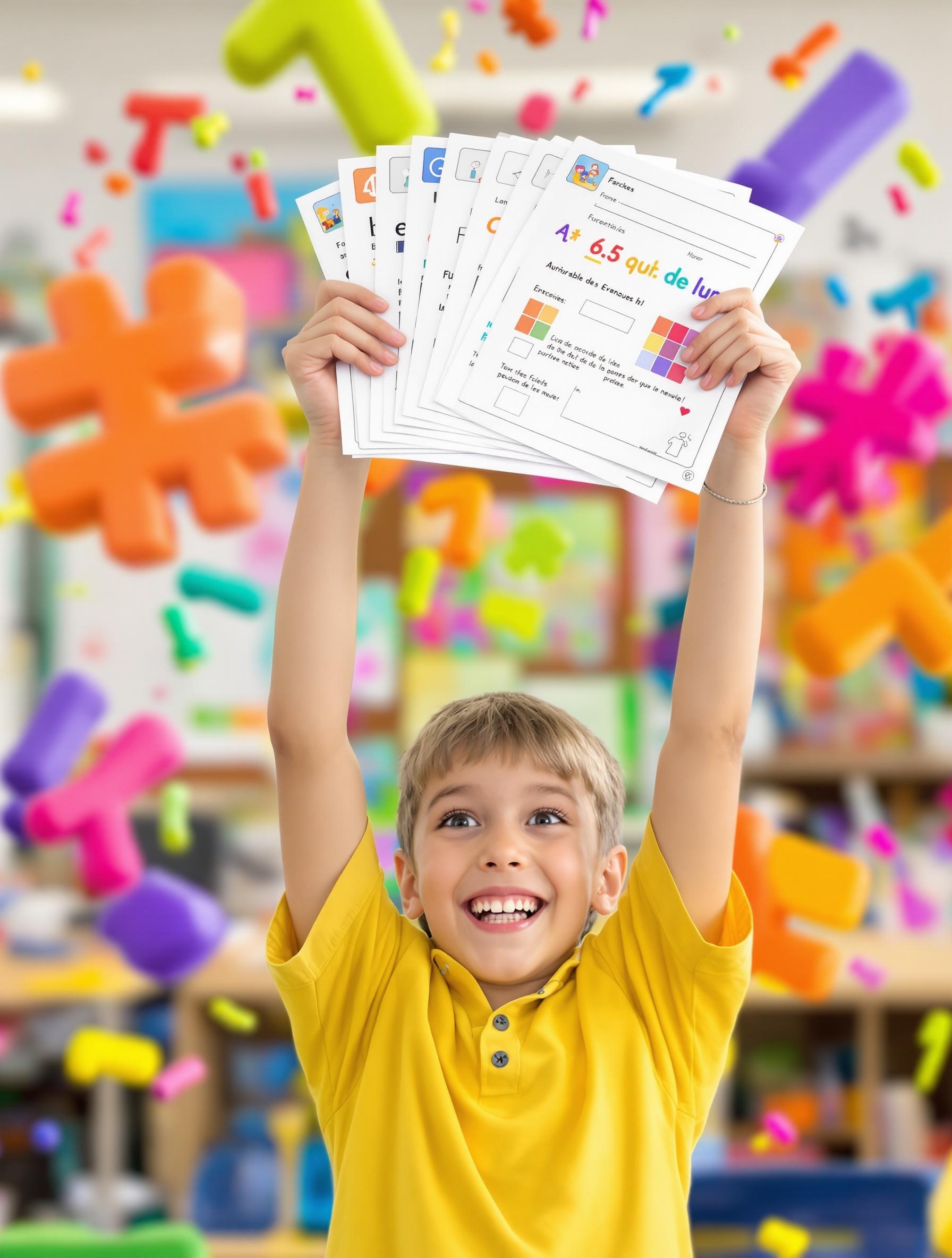 CE2 motivé pack exercices ponctuation interactifs éducation gamifiée