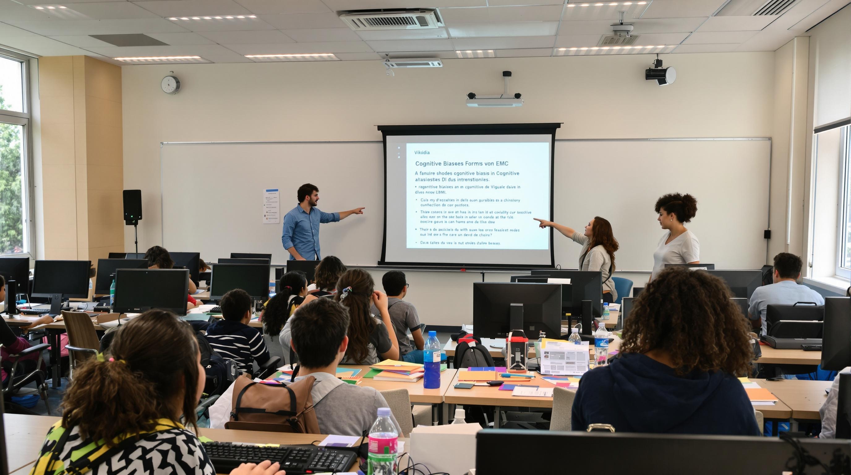 Atelier EMC sur Vikidia : analyse des biais cognitifs dans un article