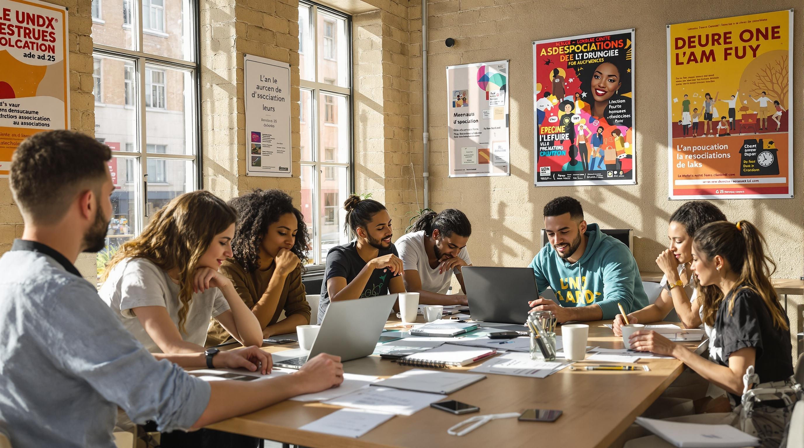 Espace de coworking étudiant à l’UPEC, dédié aux associations et projets responsables