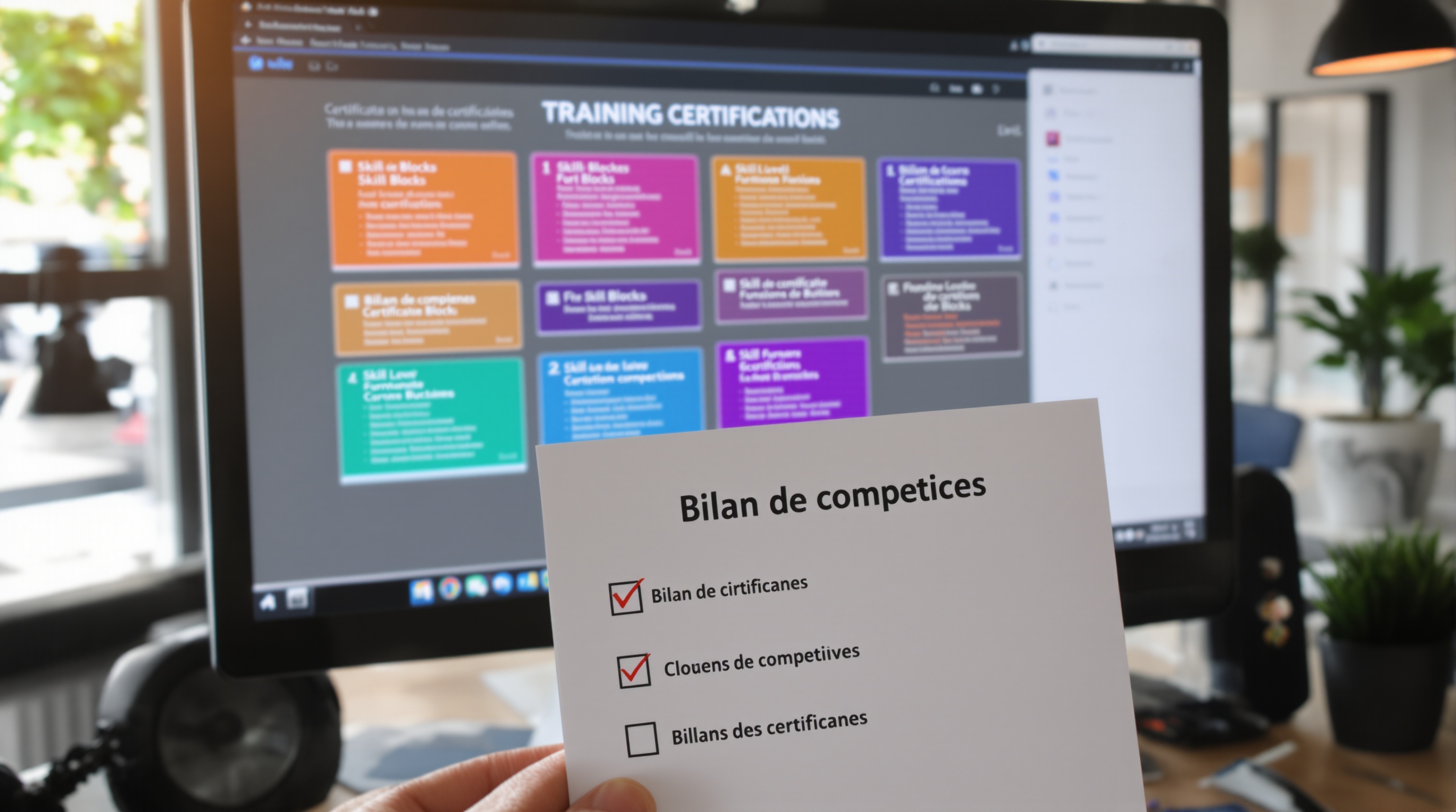Guide pour trouver une formation certifiante après un bilan de compétences
