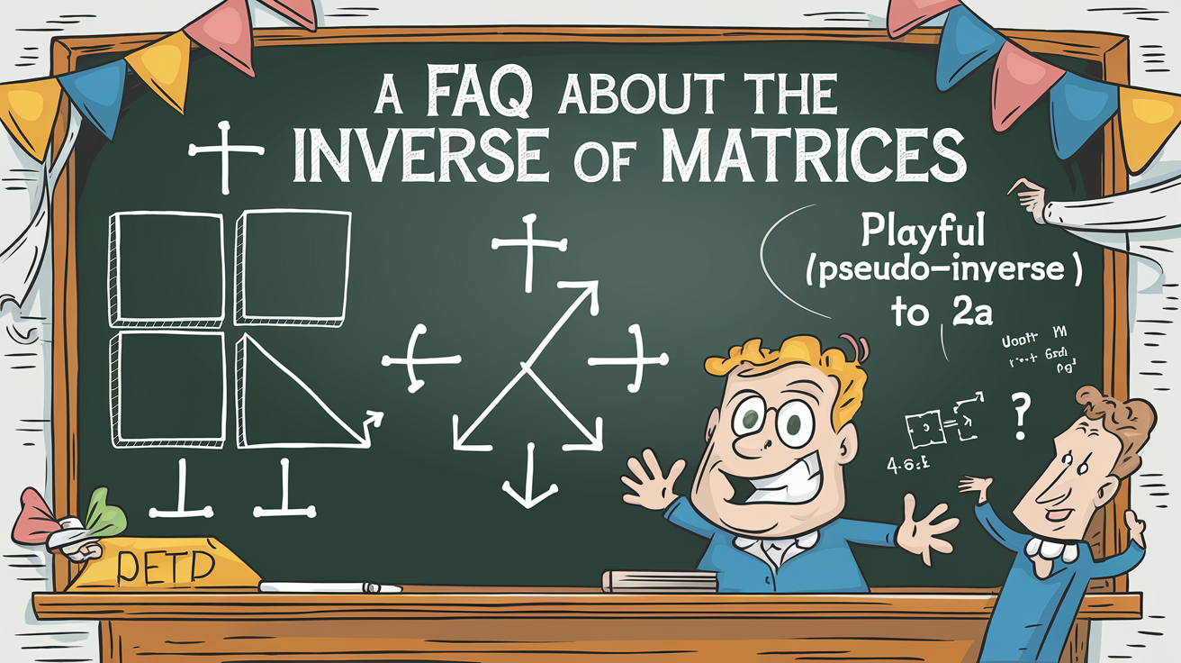 FAQ sur l'inverse de matrices