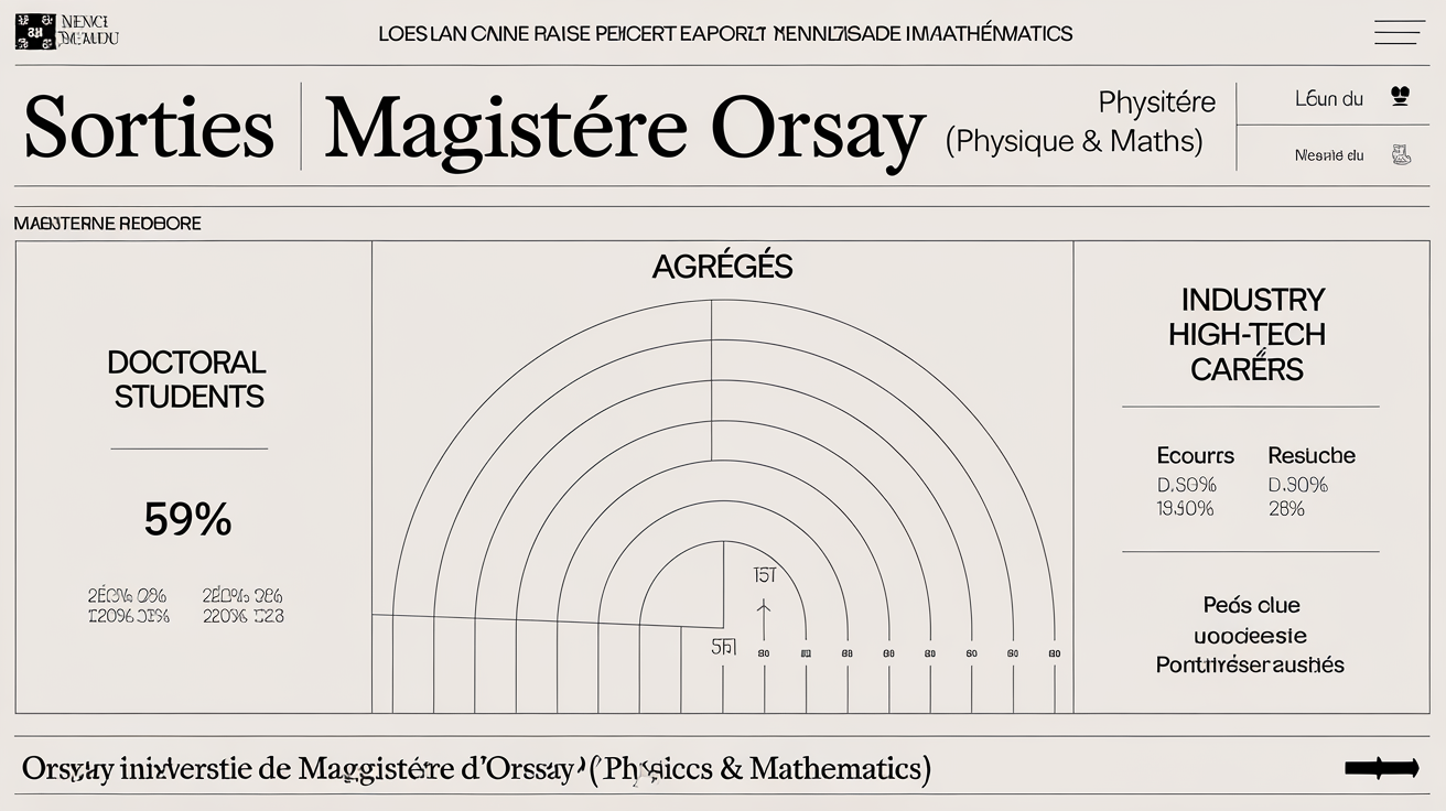 Graphique insertion magistère Orsay