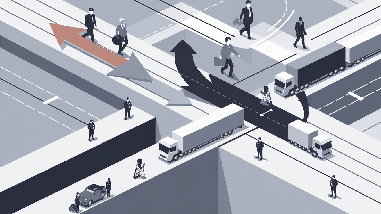 Infographie des flux pendulaires France-Suisse-Luxembourg et trafic tunnel sous la Manche