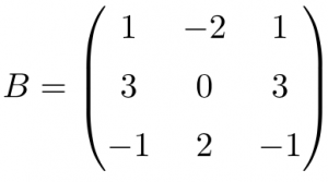Illustration matrices nilpotentes puissance ordre
