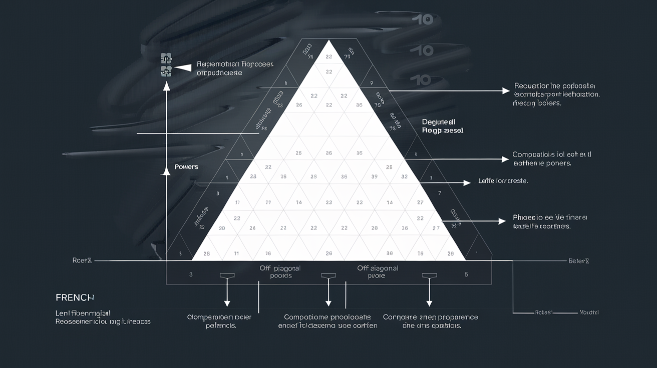 Matrice triangulaire puissance propagation récurrence