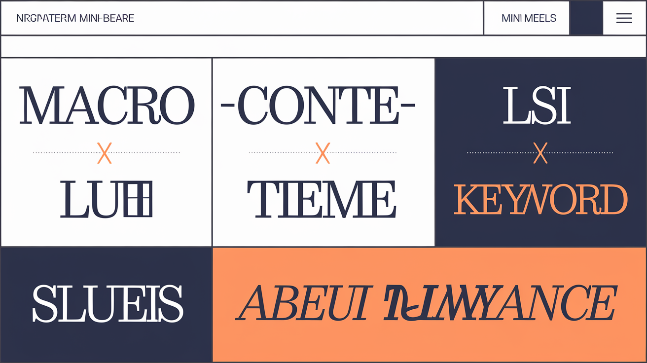 Schema context box introduction – général spécifique mot-clé LSI