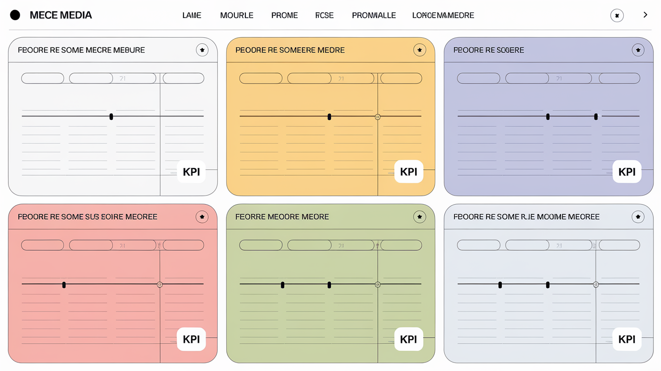 Capture d’écran d’un modèle Word MECE pour rapport d’étonnement (5 blocs colorés, logos KPI).