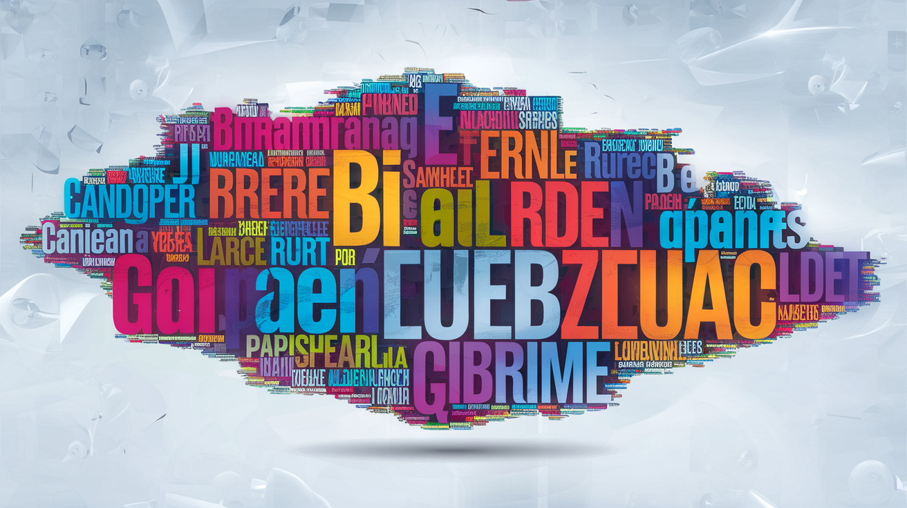 nuage de mots fluidité vocabulaire richesse C1 CECRL