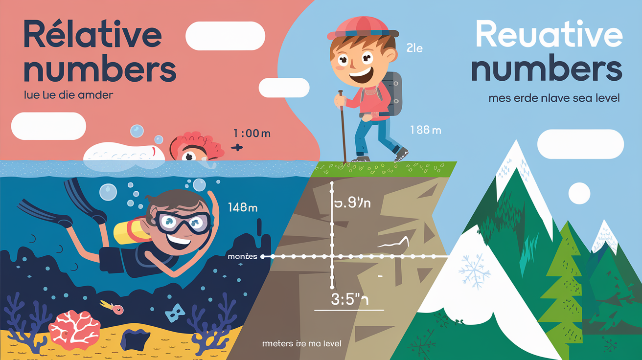 Problème illustré sur la plongée et les altitudes