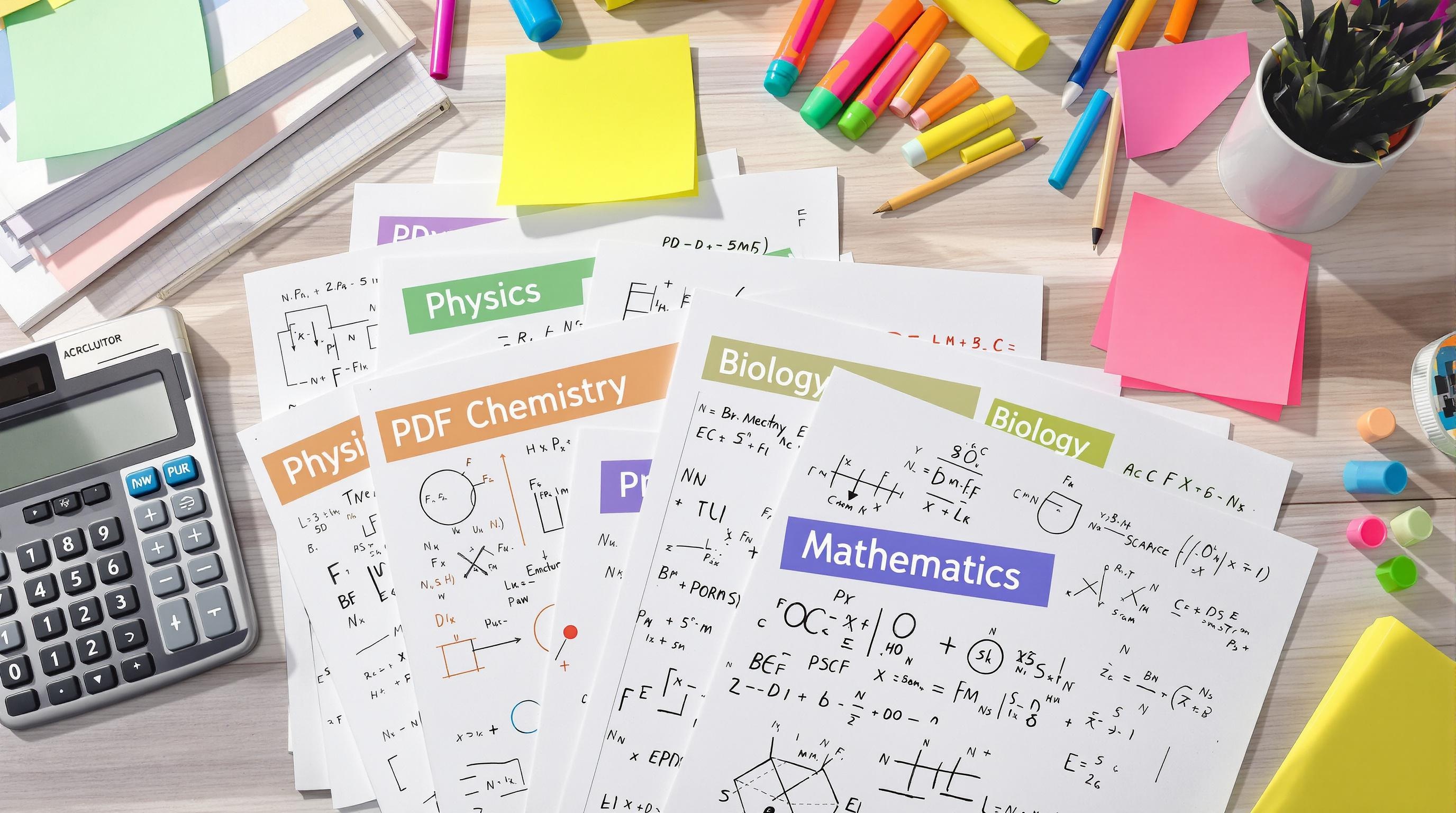 Ressources pédagogiques transversales en Physique-Chimie, SVT et Mathématiques