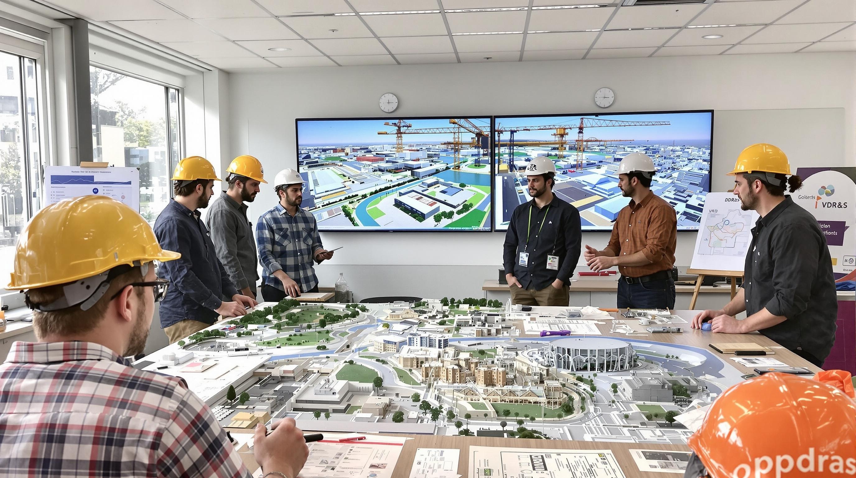 Salle génie civil environnement Polytech Tours – écoconception et projet VRD