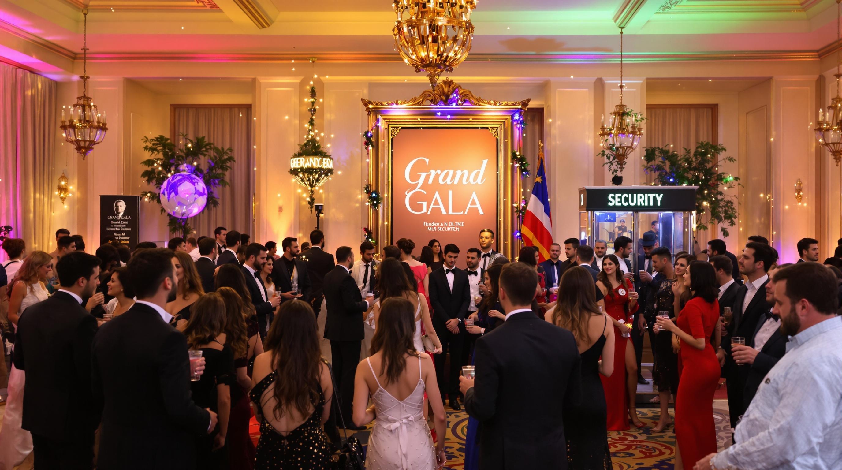 Soirée du Grand Gala de l'UTC avec des étudiants