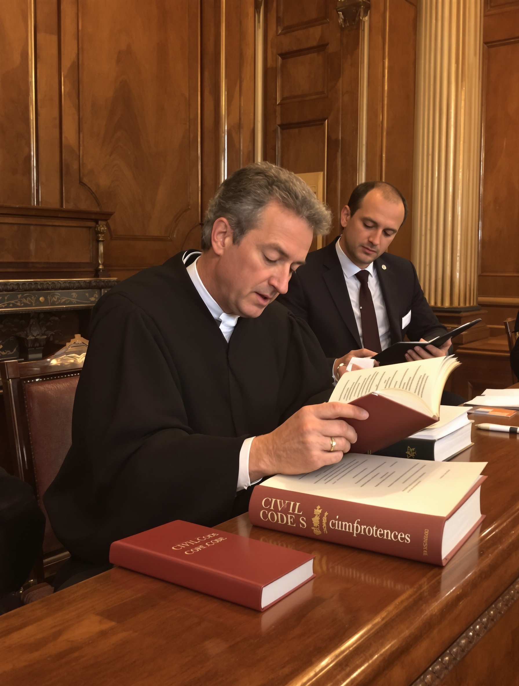 scène tribunal français usages multiples syllogisme