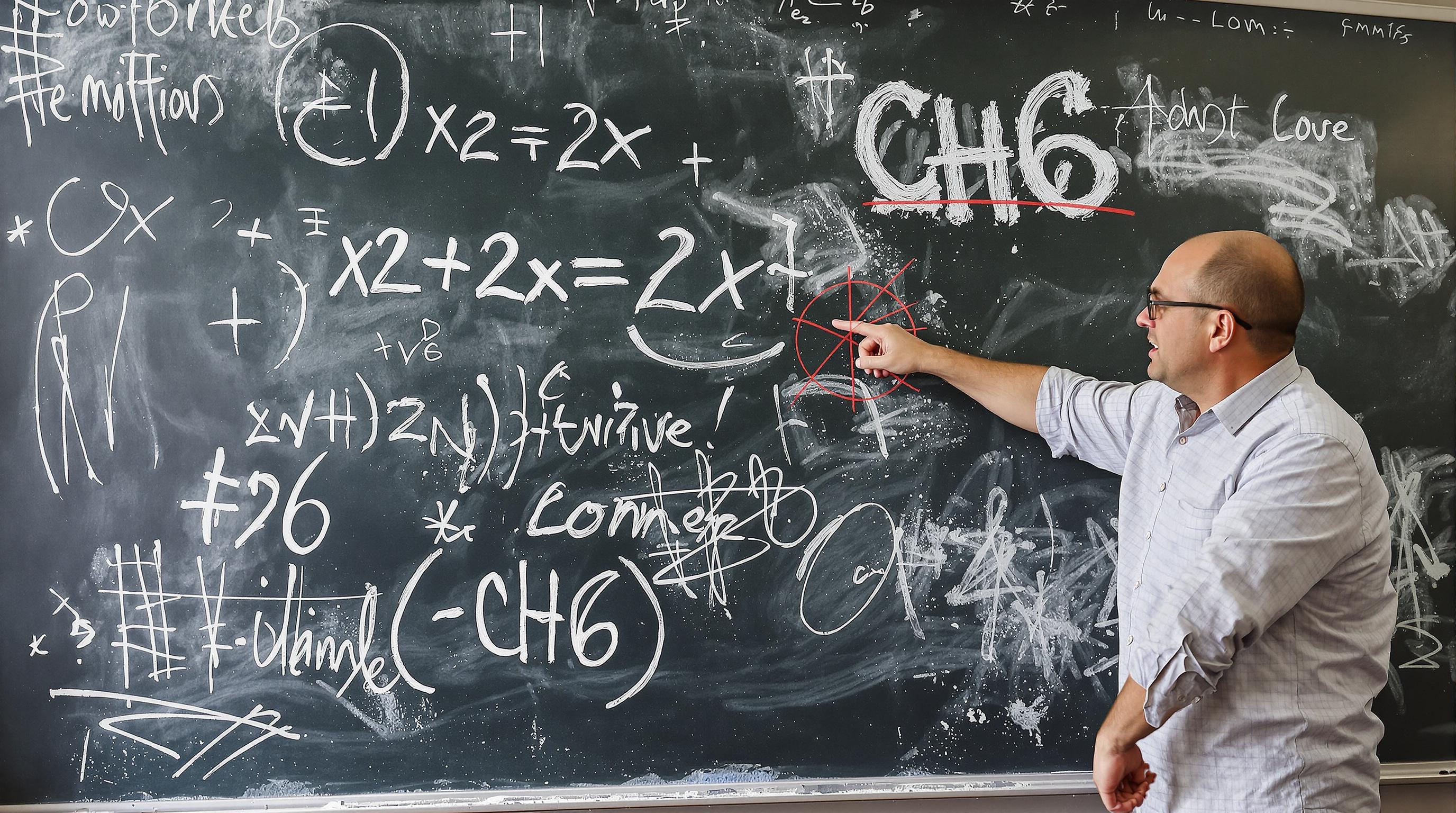 Tableau illustrant des erreurs courantes en calcul littéral, comme des parenthèses incomplètes ou des simplifications incorrectes.